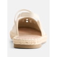 thumbnail image 3 of Time and Tru Women's Espadrille Slingback Shoes, 3 of 6