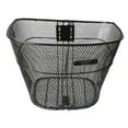 thumbnail image 2 of Black Iron Storage Basket Durable Hanging Basket Front Handlebar Basket For Bike, 2 of 10