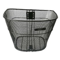 Bike Basket, Detachable Front Basket for Mountain Bike, Folding Bike, Road Bike, Handle Bar Basket for Shopping, Outdoor