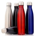 thumbnail image 1 of EYIIYE Vacuum Stainless Steel Bottle 500ml Insulated Coffee Tea Water, 1 of 4