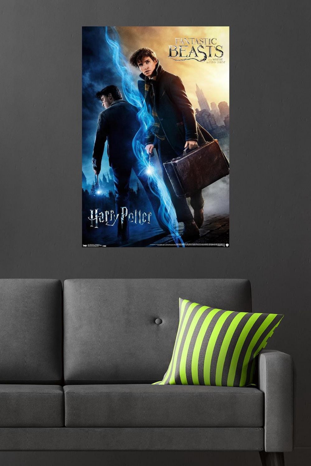 The Wizarding World: Harry Potter and Fantastic Beasts Wall Poster, 22.375" x 34"