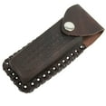 thumbnail image 3 of TheBoneEdge Folding Knife Blade 8' Damascus Forged Steel Blade Bone Handle, 3 of 3
