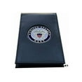 thumbnail image 5 of The Official Writing Pad, US NAVY Spiral Notebook Case with Medallion - 3" x 5", 5 of 7