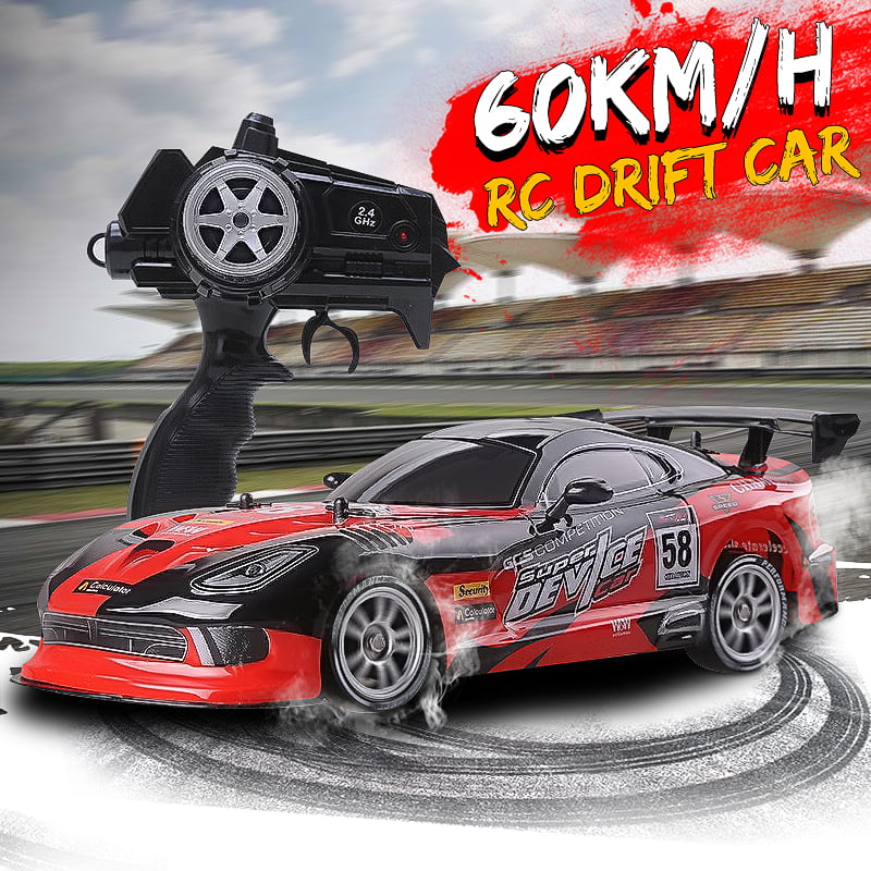Details about   High-Speed Rally Remote Cars RC Control 30km/h High Speed LED Light Drift Car