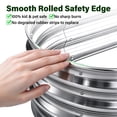 thumbnail image 5 of HGD Raised Garden Bed Kit Oval Galvanized Metal Outdoor Planter (4 Pcs) 4 x 2 x 1 ft, 5 of 10