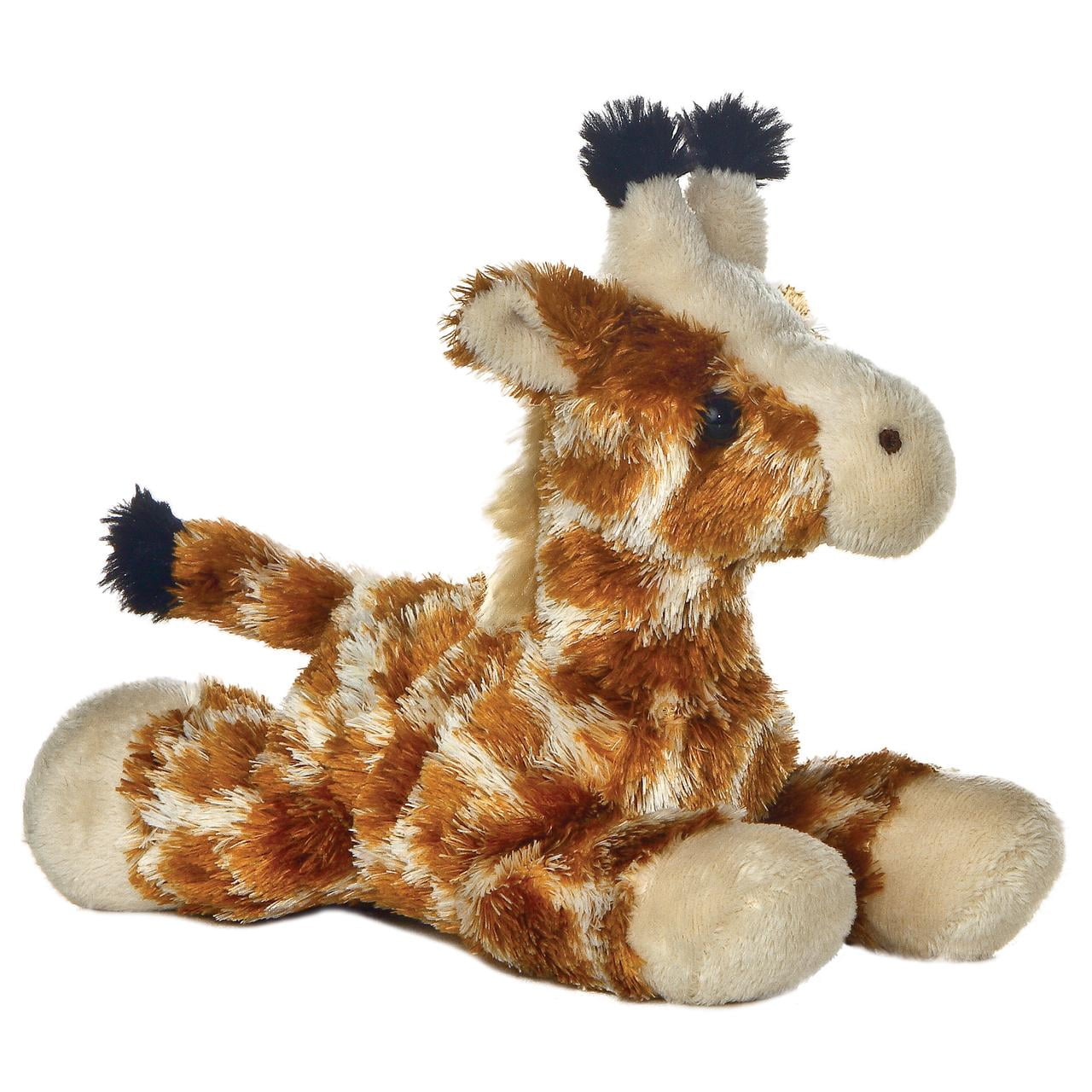 GINGER giraffe Douglas 8" tall zoo stuffed plush animal toy brown white 