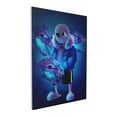 thumbnail image 2 of Undertale Sans Wall Art Digitally Printed Canvas Decorative Painting Wall Decoration For Home Decor 8"X12", 2 of 8