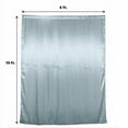 thumbnail image 3 of BalsaCircle 8x10 feet Dusty Blue Satin Curtain Wedding Photography Backdrop Panel Party Events Decorations Supplies, 3 of 8