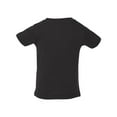 thumbnail image 2 of Rabbit Skins Infant 100% Cotton Jersey Short Sleeve Tee, Black, 6 Months, 2 of 4
