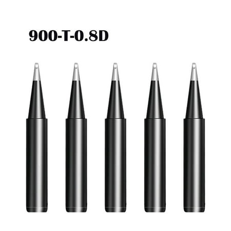 

5X 900M-T Copper Replacement Bevel Style Iron Tip Lead-free for Hakko 936