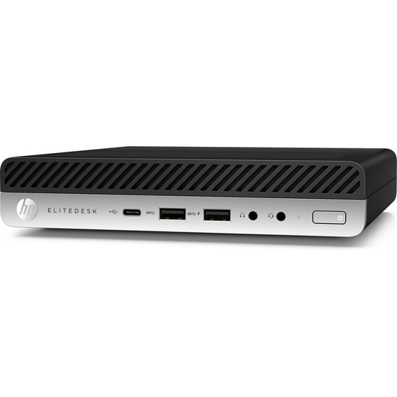 Restored HP EliteDesk 800 G3 Mini Desktop, i5-6500T, 8GB, 256GB SSD, Win10 Pro,794775501526-R (Refurbished)