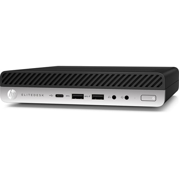 Restored HP EliteDesk 800 G3 Mini Desktop, i5-6500T, 8GB, 256GB SSD, Win10 Pro,794775501526-R (Refurbished)