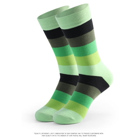 

Jiyugala Socks Men s Long Socks Striped High Waist Casual Trendy Socks