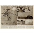 thumbnail image 2 of Dive-Bombing Attack On Mediterranean Convoy By G. H. Davis Print By ® Illustrated London News Ltdmary Evans, 2 of 4