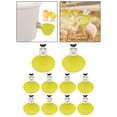 thumbnail image 1 of 10 Uds. de vasos automáticos para beber agua de aves de corral, de plástico para pájaros, pollos, gallinas, gallineros, codornices Colco regaderas para aves de corral, 1 of 8