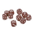 thumbnail image 3 of Dados de plástico, juego de 30 dados de 16 mm para juegos de mesa, cubos de dados diseñados meticulosamente, 3 of 12