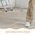 thumbnail image 4 of 2 balaustres de madera maciza, postes decorativos para escaleras, vallas y armarios. Balaustres de madera sin pintar. Postes tallados en madera. Repuesto para postes de muebles de madera., 4 of 7