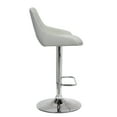 thumbnail image 3 of Armen Living Anibal Upholstered Swivel Adjustable Bar Stool, 3 of 5