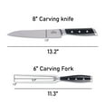 thumbnail image 7 of All-Clad Forged Knives Carving Set, 8 inch Knife & 6 inch Fork, 7 of 7