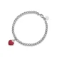 thumbnail image 3 of La pulsera clásica de corazón de estilo dulce y romántico está disponible en una variedad de colores y estilos para adaptarse a varias combinaciones., 3 of 5