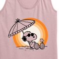 thumbnail image 3 of Peanuts - Summer Edition - Snoopy & Woodstock Relaxing - Women's Racerback Tank Top, 3 of 5