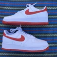 thumbnail image 1 of Ni&ke Air Force 1 07 White Dragon Red FJ4146-106 Size 9 - 12 Men, 1 of 5