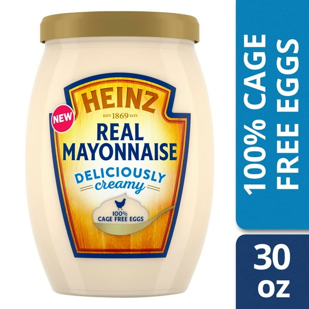 Heinz Real Mayonnaise, 30 fl oz Jar