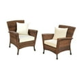 thumbnail image 2 of W Unlimited SW1529CH2 Outdoor Faux Sea Grass Garden Patio Furniture Set - 2 Piece, 2 of 2