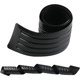 thumbnail image 1 of Tira De Goma De Parachoques Universal, Adhesivo De Umbral De Fibra De Carbono Tira De Protector De Umbral De Puerta De Coche Tira De Goma A Prueba De Golpes (90 Cm),Black,One Piece XianweiShao 1327534047608, 1 of 1