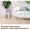 thumbnail image 6 of Sturdy Bamboo Step Stool with Anti-Slip Feet, Easy-Assembly, 300 LBS Capacity, Ideal for Kids and Adults, Perfect for Bathroom, Bedroom, or Doorway Use, 11" x 11" x 10.6", 6 of 12