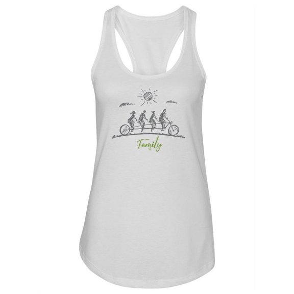Family Cute Sketch Tank Women -Image by Shutterstock, Female Large