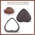 thumbnail image 4 of Juego de sartenes Springform 3 piezas en forma de corazón antiadherente desmontable Cake Pan Cheesecake Pan Bakeware Set DIY, 4 of 7