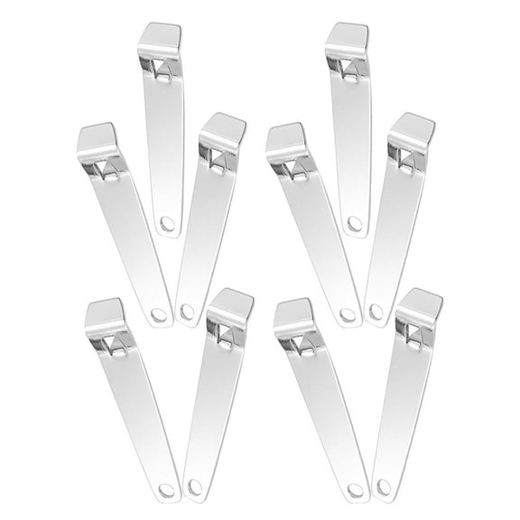UPGRATOR Stainless Steel Mini Bottle Opener 10Pcs for Vial Decapping and Can Opening