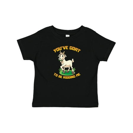

Inktastic Funny Goat Kid Joke Gift Baby Boy or Baby Girl T-Shirt