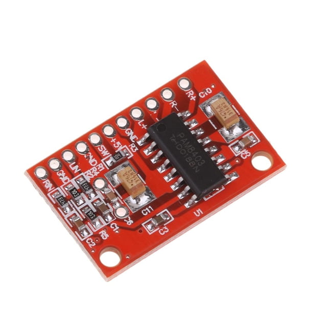 Placa de amplificador Digital de Audio Sunnimix Alta Potencia 2x3W Mini placa de amplificador