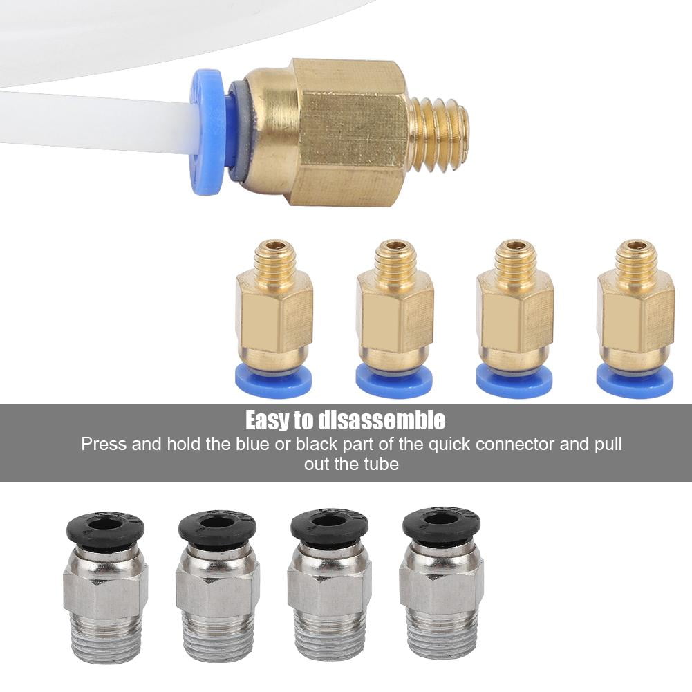 Mgaxyff PC4M10 Straight Pneumatic Fitting Push to Connect, PC4M6