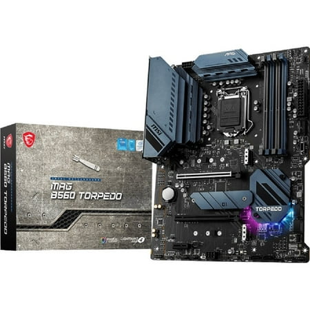 MSI MAG B560 TORPEDO LGA 1200 Intel B560 SATA 6Gb/s ATX Intel Motherboard
