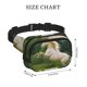 thumbnail image 4 of Easygdp Horse Rearing Up In The Field Fanny Packs para Mujeres y Hombres, Bolsa de Cinturón, Bolsos de Cruz para Trabajo/Correr/Senderismo, 4 of 9