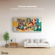 thumbnail image 3 of Cuadro Decorativo Canvas Colorido Cubismo 140x70, 3 of 4