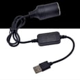 thumbnail image 4 of Yinanstore USB Lighter Adapter, USB Male to 12 Lighter Socket Female Cable Converter, Easy to your extra .2m 1.2m, 4 of 6
