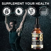 Prime 8 Max Drops Advanced Performance Support Liquid Supplement Prime8Max (90 Servings)