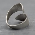 thumbnail image 3 of Anillo Abierto Ajustable Aleación Galvanoplastia Anillo De Arte Regalo Para Mujeres Y Niñas Montaña Pico Pino Árbol Diente De León Tallado Anillo Methold AP007162-01, 3 of 6