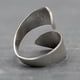 thumbnail image 3 of Anillo Abierto Ajustable Aleación Galvanoplastia Anillo De Arte Regalo Para Mujeres Y Niñas Montaña Pico Pino Árbol Diente De León Tallado Anillo seitruly AP007162-01, 3 of 6