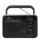thumbnail image 1 of Radio Retro Portátil Vintage Recargable Bluetooth Belug, Negro, 1 of 3