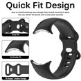 thumbnail image 3 of Silicone Strap For Google Pixel Watch Wristband Smart Watch Sport Band Correa For Pixel Watch Band Accessories, 3 of 4