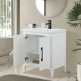 thumbnail image 4 of Vanity Art 30” Single Sink Bathroom Vanity Cabinet with Ceramic Countertop, 4 of 9