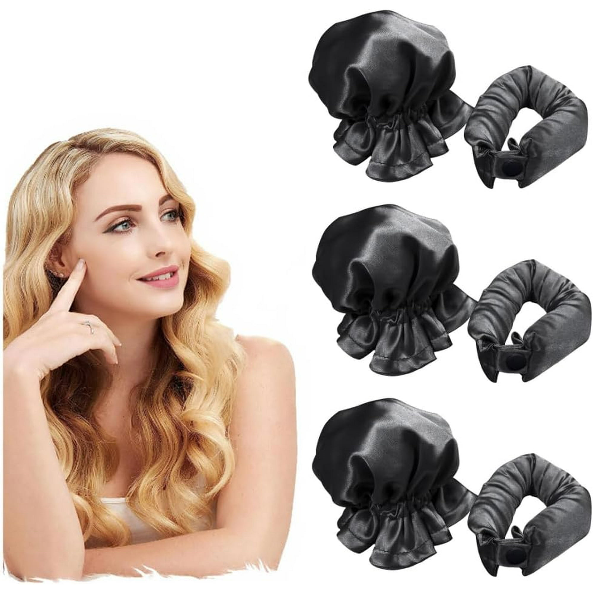 GHSDFBB New Satin Heatless Hair Curler, Hair Rollers for Heatless