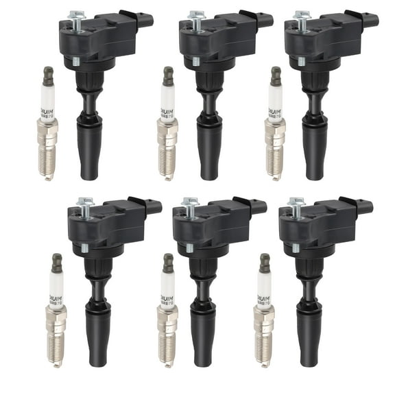maXpeedingrods UF830 Set of 6 Ignition Coil Pack and Iridium Spark Plugs Fit for Buick LaCrosse/Cadillac ATS CT6/Chevrolet Blazer Camaro V6 3.6L 2016-2021, Ignition Coil Kit Replaces 12666339 5C2094