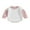 Pink, variant on Bagilaanoe Newborn Baby Girl Boy Oversized Romper Sweatshirt Long Sleeve Bodysuits Contrast Color Pullover 6M 12M 18M 24M Infant Casual Tee Tops