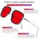 thumbnail image 5 of Gafas de sol AIEYEZO Tony Stark vintage con montura metálica cuadrada, 5 of 7